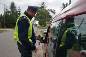 Policjanci z Kłobucka w trakcie akcji „Trzeźwość”