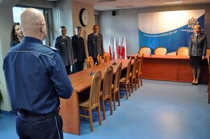Wprowadzenie Naczelnika Gabinetu Komendanta Wojewódzkiego Policji
