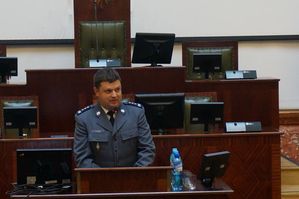 Wystąpienie Zastępcy Komendanta Wojewódzkiego Policji w Katowicach
