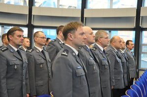 Wprowadzenie nowego Zastępcy Komendanta Wojewódzkiego Policji w Katowicach nadkom. Mariusza Krzystyniaka