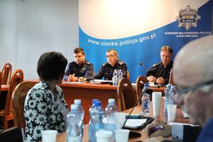 Spotkanie policjantów z samorządowcami