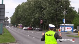Policjanci z Katowic oraz z Cieszyna podczas wojewódzkich działań &quot;Prędkość&quot;