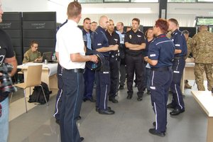 Europejscy policjanci w Częstochowie