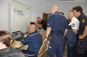 Europejscy policjanci w Częstochowie