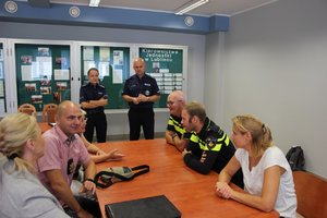 Holenderscy policjanci z wizytą na Śląsku