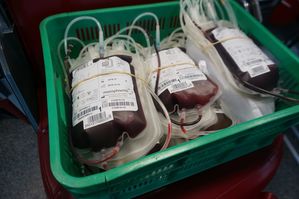 Akcja honorowej zbiórki krwi pod komendą