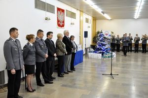 Spotkanie opłatkowe z podopiecznymi Fundacji Pomocy Wdowom i Sierotom po Poległych Policjantach 12.12.2017 r.