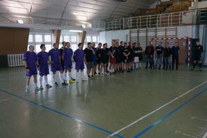 Mistrzostwa Wydziałów KWP w Katowicach w Piłce Nożnej Halowej