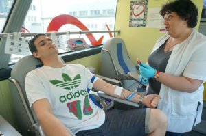 Akcja zbiórki krwi w bielskim SPPP