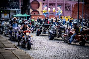 Parada motocyklowa w Tychach