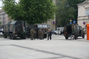 Częstochowscy policjanci na pikniku służb mundurowych