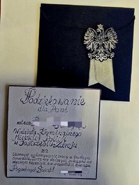 Zdjęcie podziękowań.