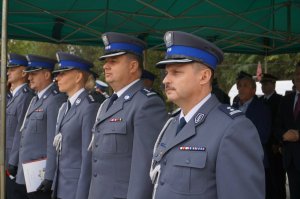 Uroczystość otwarcia nowo wyremontowanego Komisariatu Policji w Orzeszu