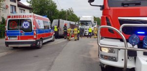 Nowa Wieś, DW 923, wypadek drogowy.