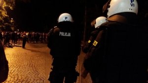 Policyjne zabezpieczenie meczu pomiędzy drużynami Górnika Zabrze i Wisły Kraków
