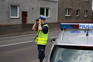 Policjanci z KMP w Rudzie Śląskiej podczas działań PASY