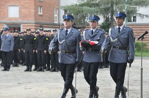 Uroczystość ślubowania nowych policjantów