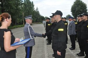 Uroczystość ślubowania nowych policjantów