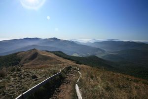 Widok na Bieszczady