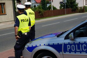 Policjanci z Żywca w trakcie działań &quot;TRUCK &amp; BUS&quot;