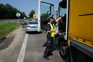 Policjanci z Bielska-Białej w Trakcie działań &quot;Truck&amp;Bus&quot;