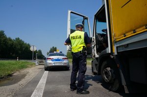 Policjanci z Bielska-Białej w Trakcie działań &quot;Truck&amp;Bus&quot;