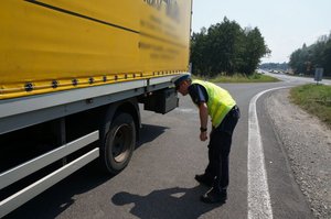 Policjanci z Bielska-Białej w Trakcie działań &quot;Truck&amp;Bus&quot;