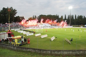 race na stadionie Zagłębia Sosnowiec