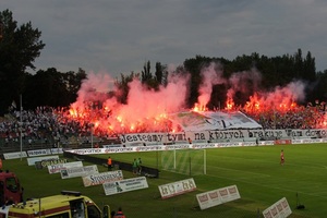 race na stadionie Zagłębia Sosnowiec