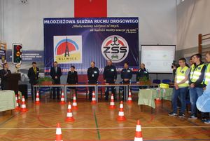 Inauguracja działania Młodzieżowej Służby Ruchu Drogowego w Gliwicach