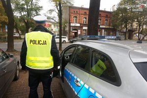 Policjanci w trakcie działań NURD