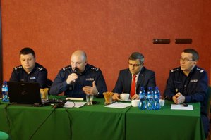 Narada kadry kierowniczej śląskiego garnizonu policji