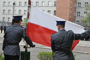 Ślubowanie nowo przyjętych policjantów 24 kwietnia 2018 roku,