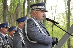 Ślubowanie nowo przyjętych policjantów 24 kwietnia 2018 roku,