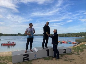 reprezentanci KWP w Katowicach na podium