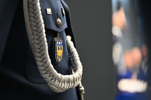 na zdjęciu uroczystości w Komendzie Wojewódzkiej Policji w Katowicach