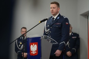 Przemówienie Zastępcy Komendanta Wojewódzkiego Policji w Katowicach