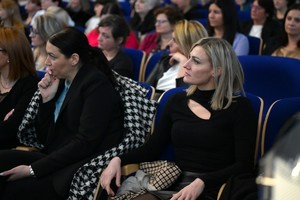 Na zdjęciu uczestniczki spotkania „Kobieca energia w Policji”