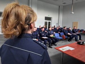 Na zdjęciu uczestnicy szkolenia podoficerskiego.
