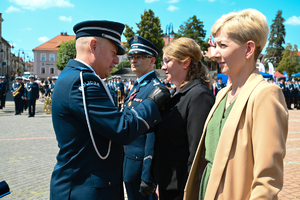 Zastępca Komendanta Głównego z kobietami