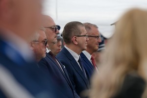 Na zdjęciu zbliżenie na gości obchodów