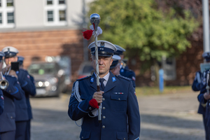 Na zdjęciu Policjanci Orkiestry Komendy Wojewódzkiej Policji