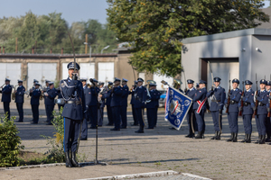 Policjanci kompanii honorowej