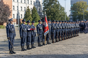 Policjanci Kompanii honorowej