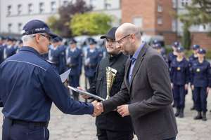 Komendant wojewódzki gratuluje uczestnikom