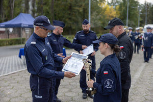 Komendant wojewódzki gratuluje uczestnikom