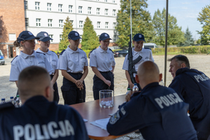 Klasa mundurowa wraz ze składem sędziowskim