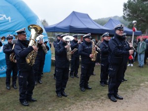 Na zdjęciu Orkiestra Komendy Wojewódzkiej Policji w Katowicach