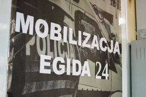 na zdjęciu napis MOBILIZACJA EGIDA 24