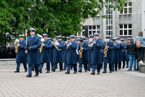 Na zdjęciu orkiestra Policji